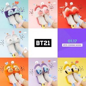 BT21 X SLIPPERS