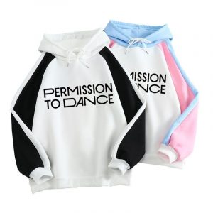 Bangtan Boys Permission To Dance Patchwork Color Hoodie